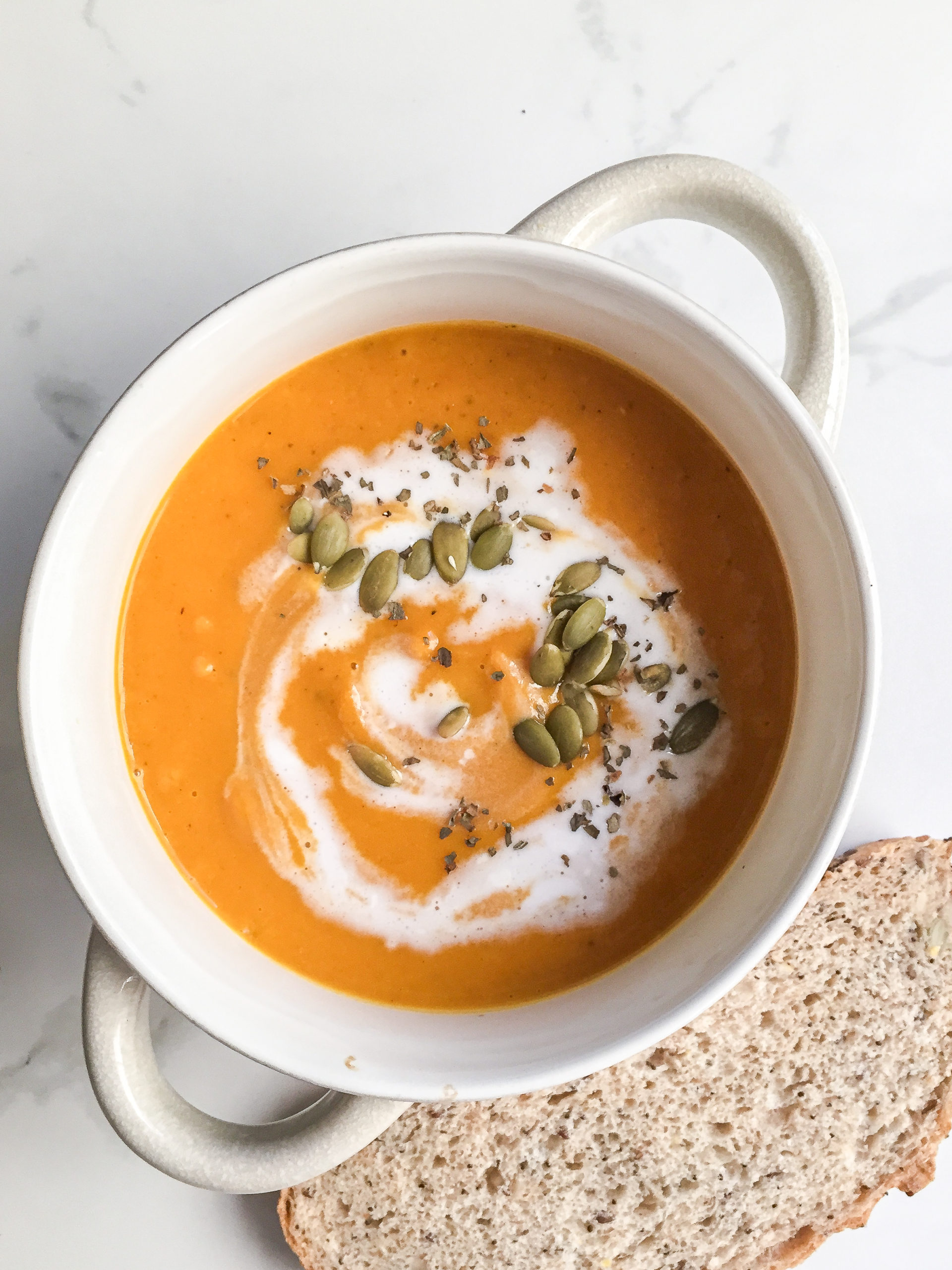 Creamy and Rich Kabocha Squash Soup | Butternut Squash Soup Made Better ...