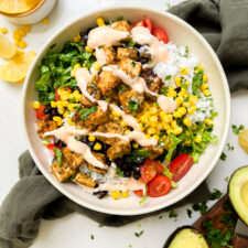 Vegan Chipotle Burrito Bowl