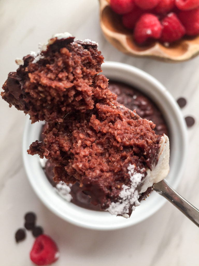 Baked Chocolate Oats | Basically a chocolate mug cake! |It's sugar free ...