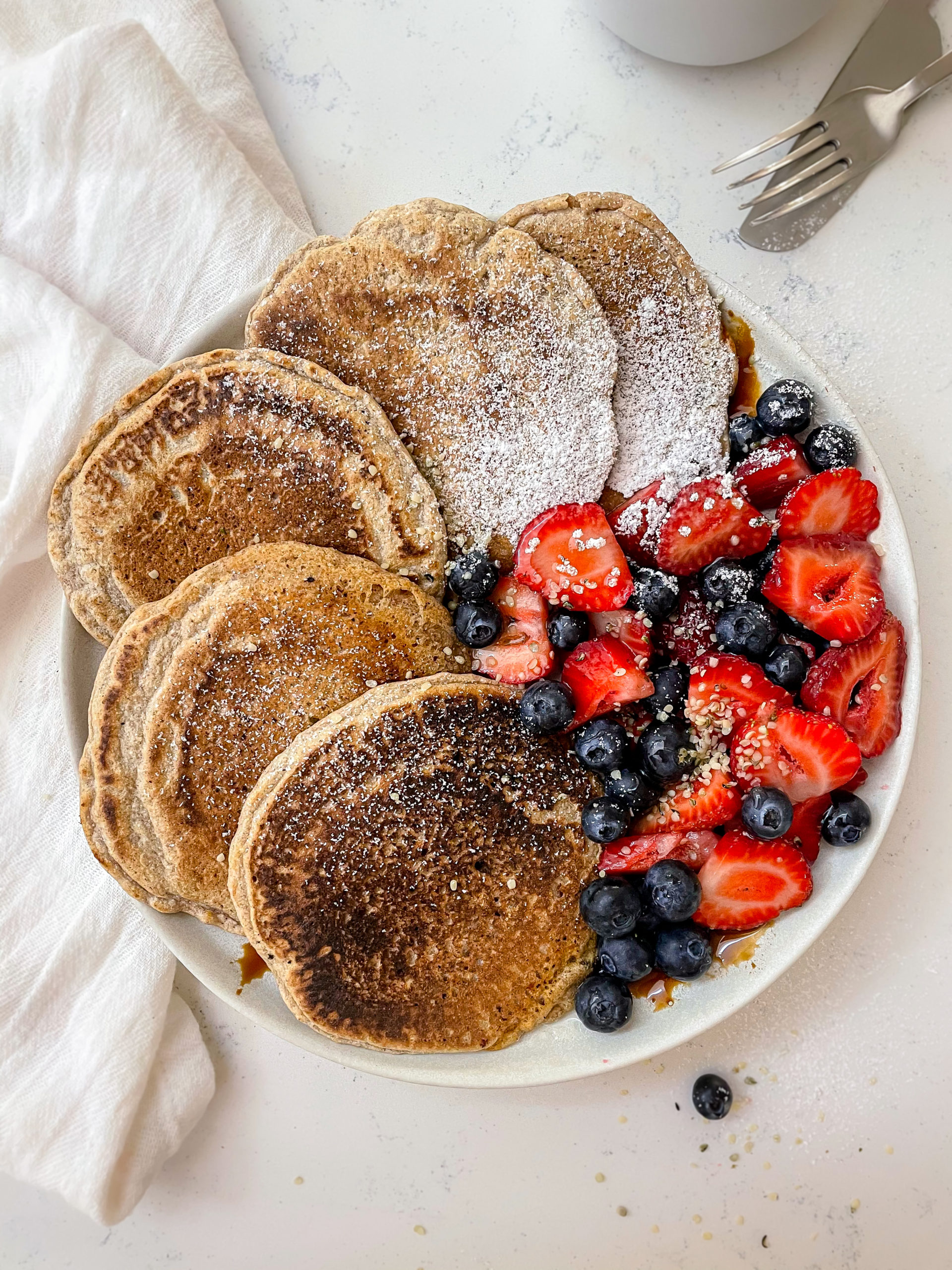 3 Low-Calorie Vegan Pancake Recipes