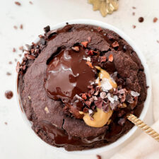 Peanut Butter Cup Baked Oatmeal