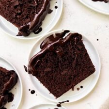 Fudgy Vegan Chocolate Zucchini Bread