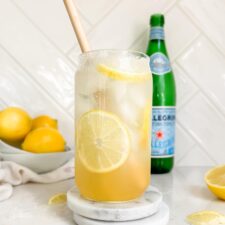 The Best Sparkling Lemonade