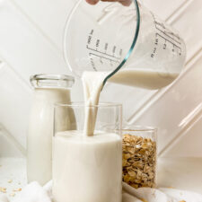 Creamy Homemade Oat Milk