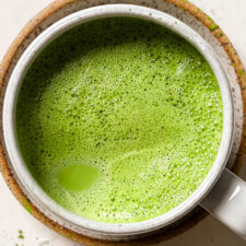 The BEST Vegan Matcha Latte (Hot or Iced!) - The Conscientious Eater