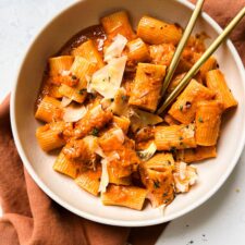 Spicy Vegan Vodka Pasta