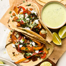 Vegan Sheet-Pan Fajitas