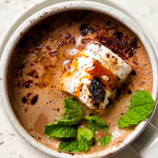 Vegan Peppermint Hot Cocoa