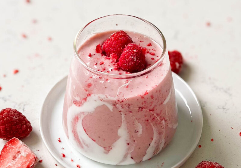 Strawberry Coconut Cloud Smoothie