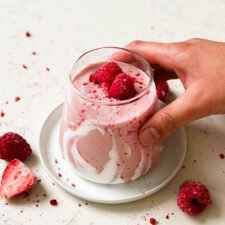 Strawberry Coconut Cloud Smoothie