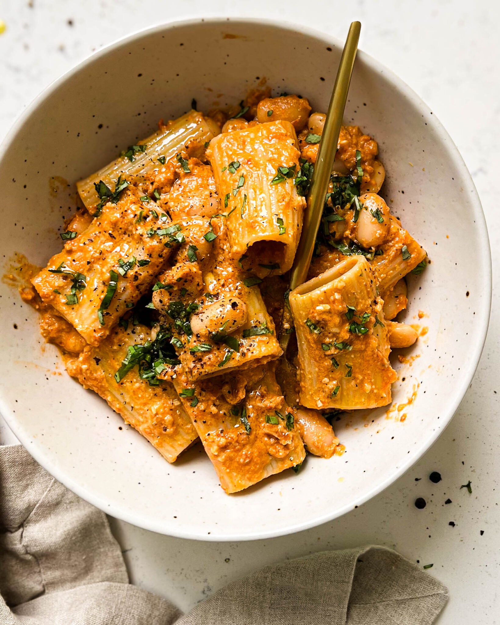 Sun-Dried Tomato Pesto Pasta (Vegan) | MWM