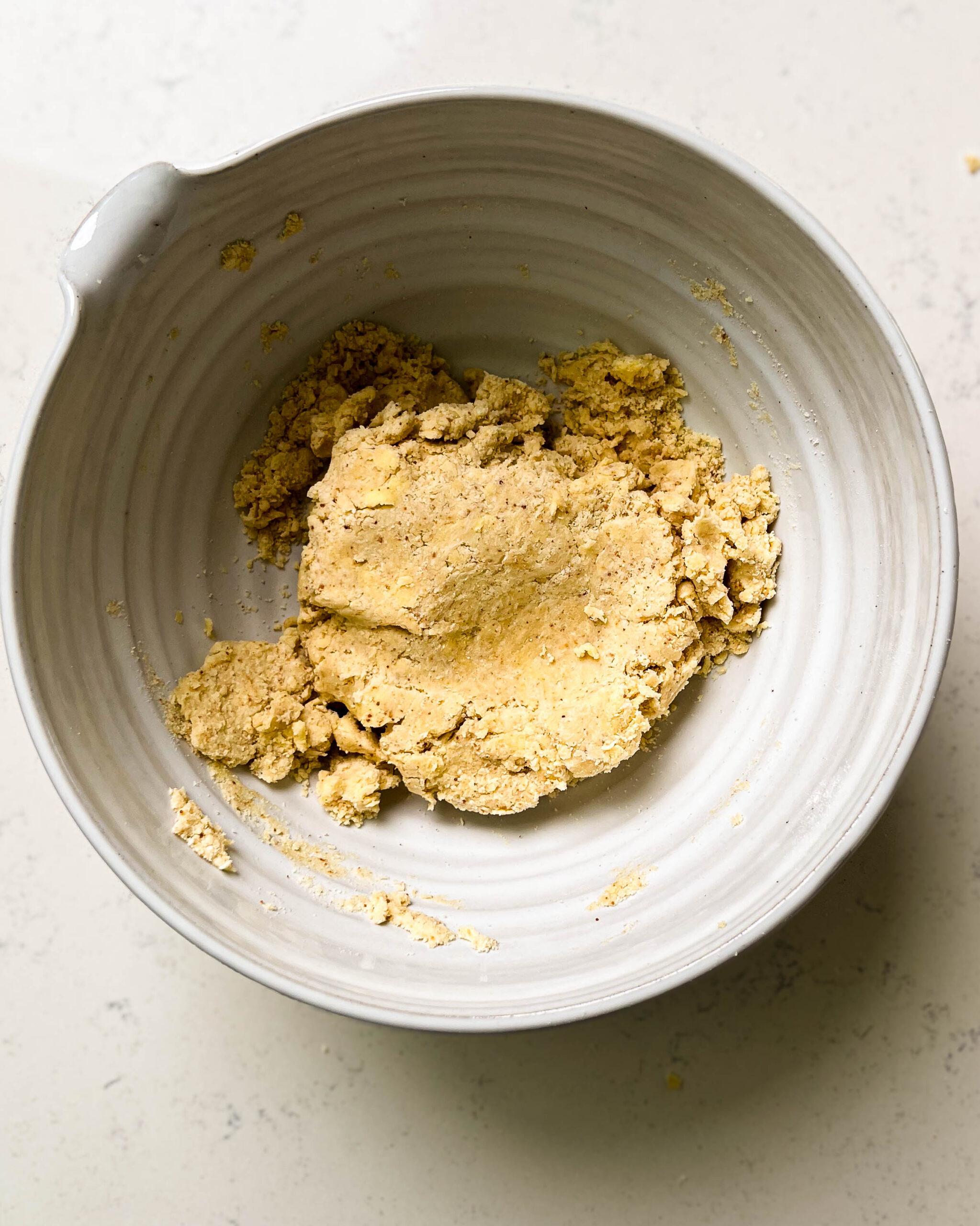 pie dough in a bowl