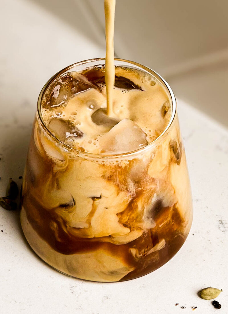 Iced Pumpkin Spice Chai Latte