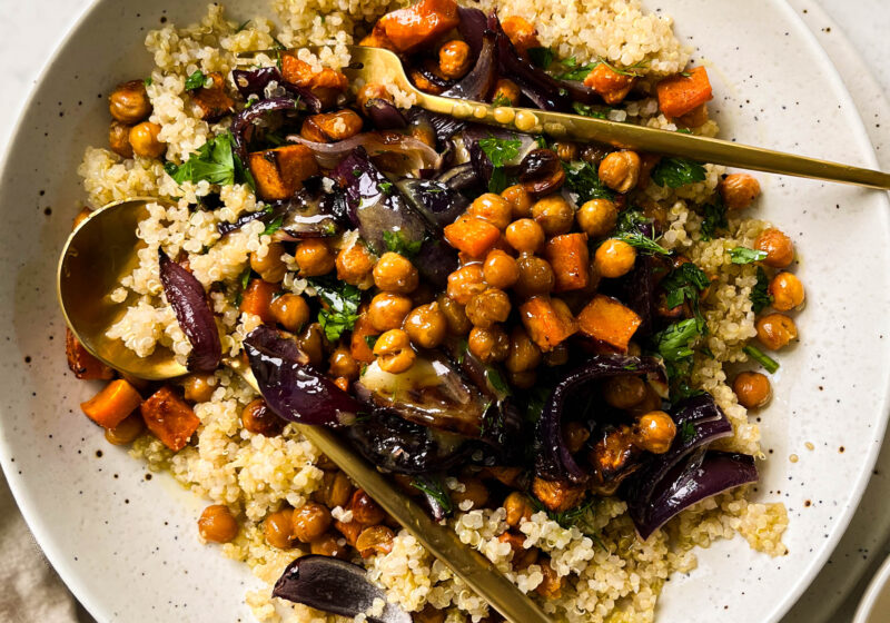 Baked Butternut Squash Salad