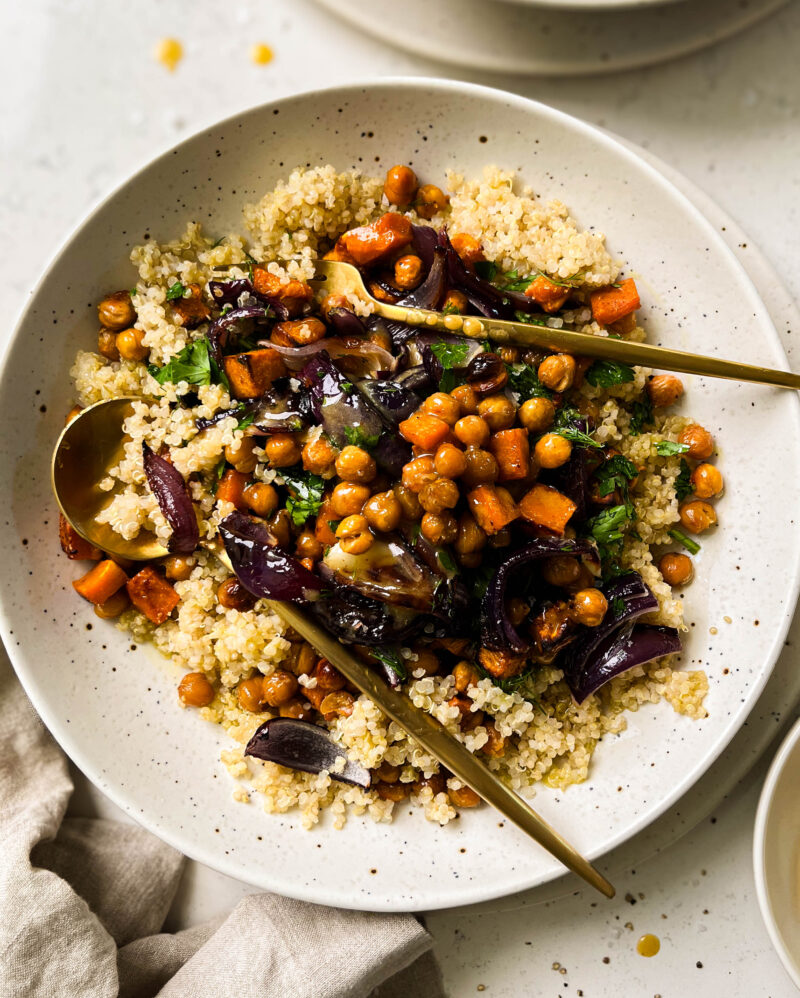 Baked Butternut Squash Salad