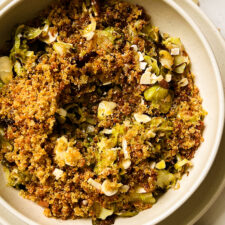 Roasted Brussels Sprouts Salad