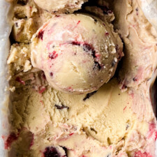 Dark Chocolate Chunk Cherry Vanilla Ice Cream