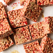 Strawberry Rice Krispie Treats