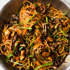 Miso Mushroom Noodles