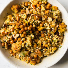 Roasted Cauliflower Couscous Salad