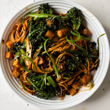 Soy Broccolini Noodles