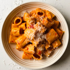 Spicy Sungold Tomato Rigatoni